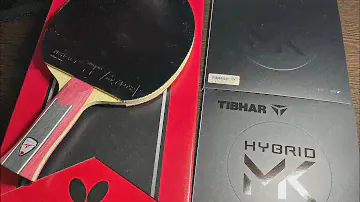 Tibhar Hybrid MK + Основание Butterfly MIZUTANI JUN ZLC