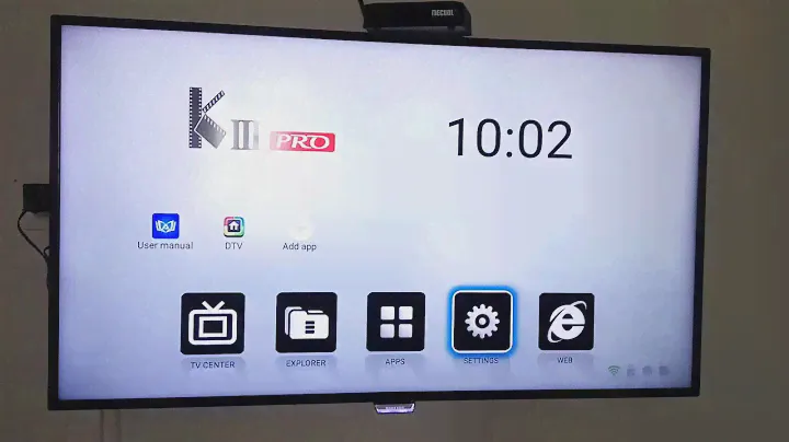 MECOOL KIII Pro Hybrid STB 8Core CPU 3GB RAM 16G Flash 4K Ultra HD Android 7.1 DVB-S2  (KIII Pro)